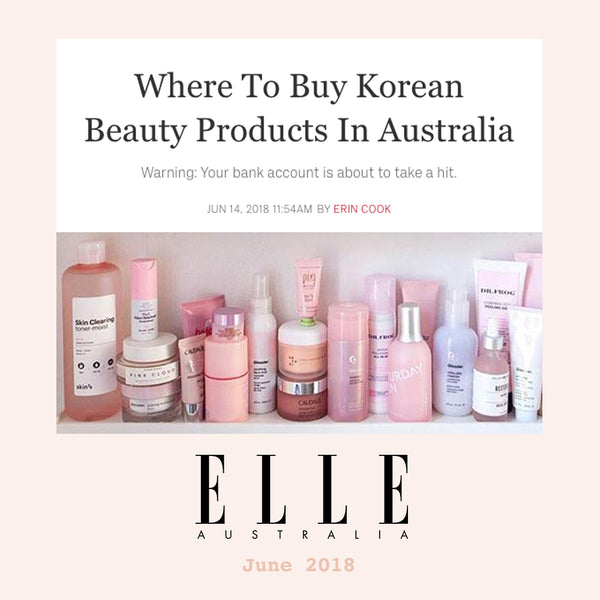 Elle Where to Buy Korean Beauty Products Australia Nudie Glow Feature