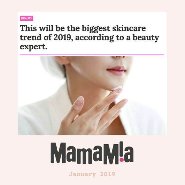 Mamamia Gentle Acid Cleanser Skin Care Trend 2019 Nudie Glow Feature