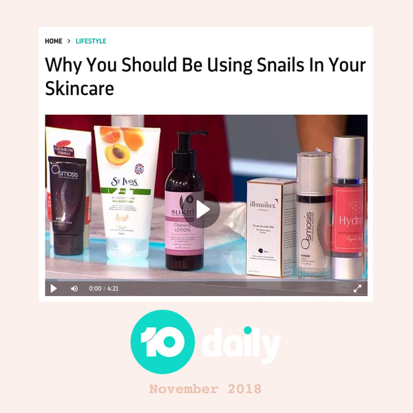 Ten Daily Australia Why You Should be Using Snails in Your Skincare Nudie Glow Feature