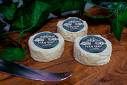 Holy Goat Cheese, La Luna Baby organic Australian goat cheese wheels