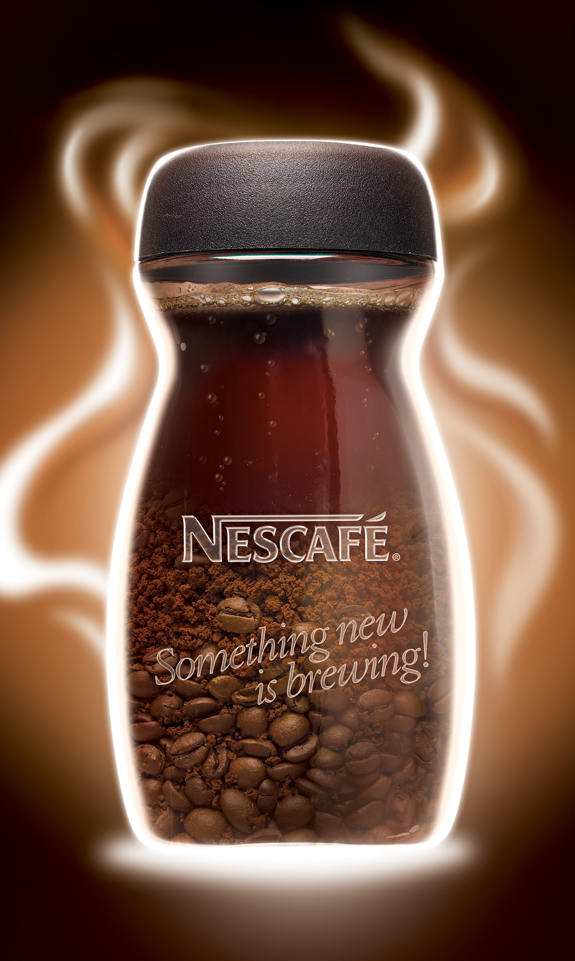 Nestlé Nescafé Something New Is Brewing Campaign Illustration Brochure Design by Scott Luscombe of Creatibly