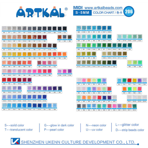 Featured image of post Artkal Beads Color Chart This is the s midi size not mini