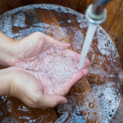 Frequent hand washing tips