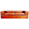 *SOLD* Tito Agnoli Leather Sofa and Convertible Bed for Stendig, Italy