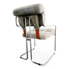Guido Faleschini Italian Leather Tucroma Chairs by Mariani for Pace, Set of Two