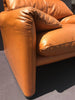 *SOLD* Maralunga Club Chairs by Vico Magistretti for Cassina, circa 1973