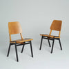 *SOLD* Danish Industrial Stacking Chairs, Pair, circa 1950s - ON SALE