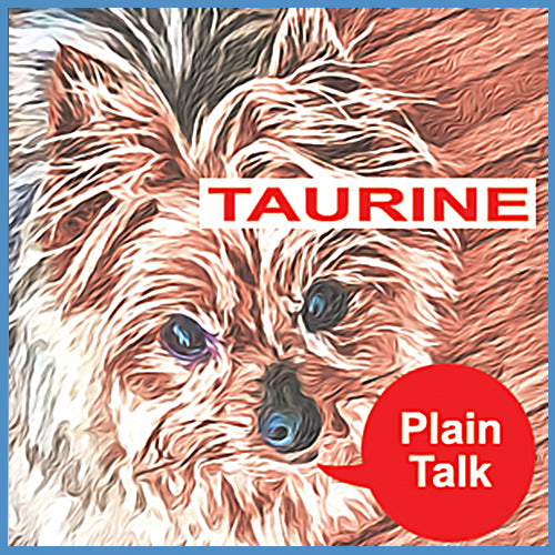 can dogs take human taurine