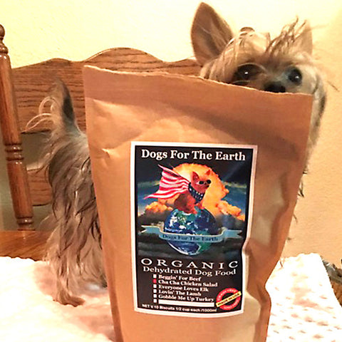 muffin loves dogs for the earth dog food - dogs for the earth dog food review