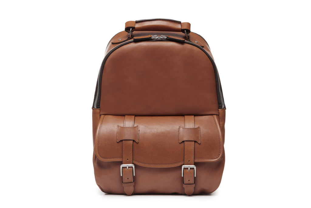 leather backpack