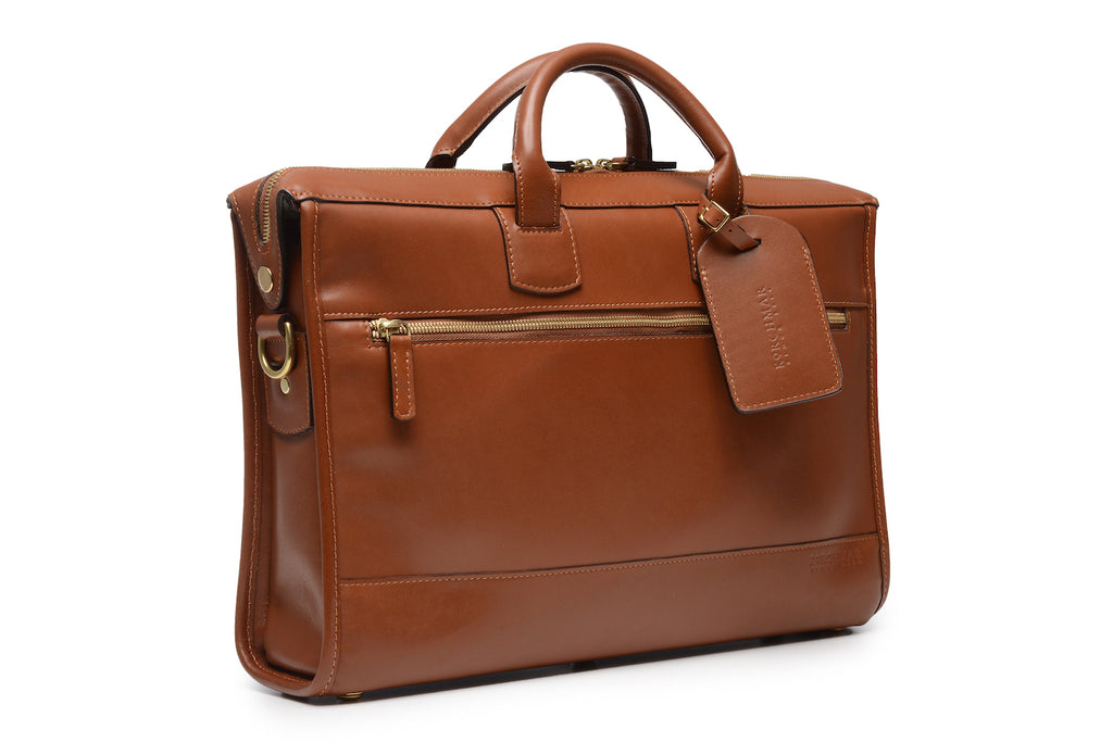 leather briefcase