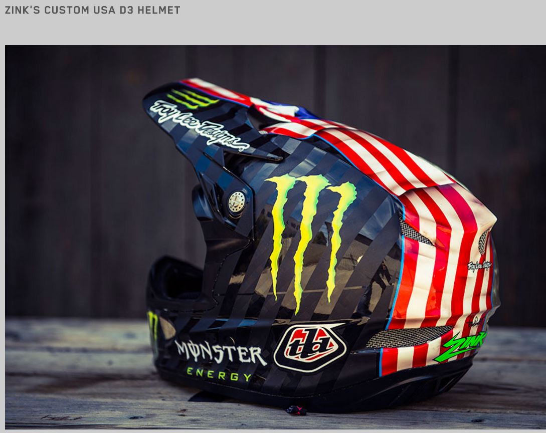 Troy Lee Designs – Design Painting – Custom Painting of Motorcycle Helmets Peek Look 2016