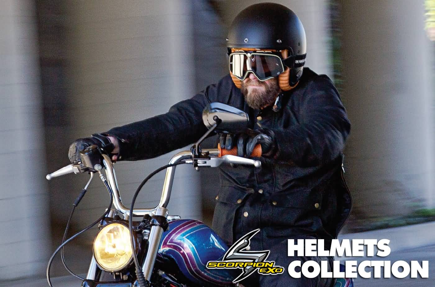 Scorpion 2017 | Premium Cruiser Motorcycle Helmets Collection