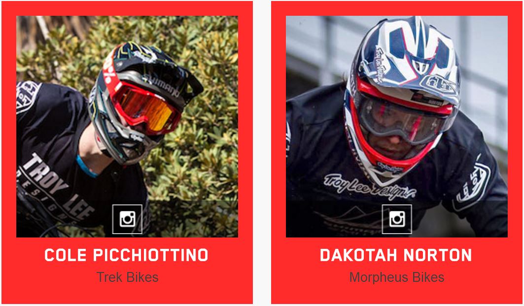 Troy Lee Designs TLD 2016 BMX Mountainbike MTB Sponsored Rider Team