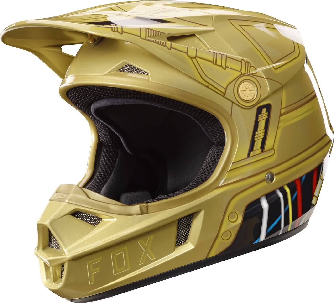 Fox Racing 2016 Star Wars C3PO Helmets Limited Edition Overview