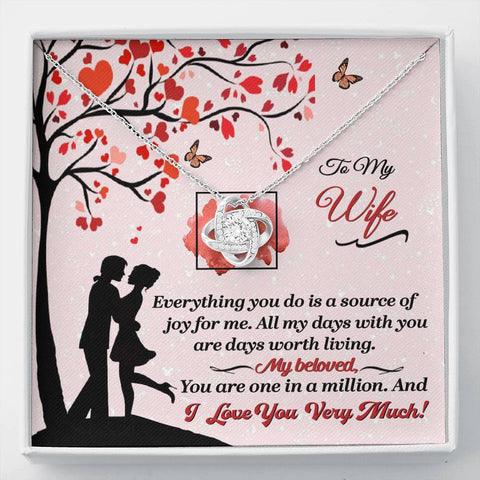 To My Wife- I love you very much
