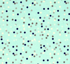 Riley Blake Doll Fabric Sprinkles Blue