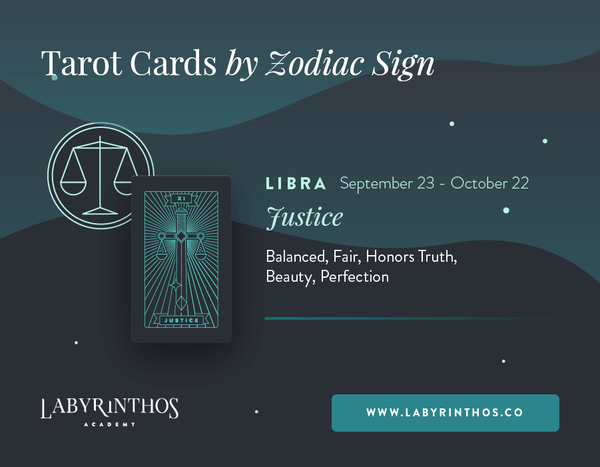 Libra and Justice: Astrology Tarot Cards - Tarot Cards by Zodiac