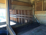 Randy F- built this custom run in feeder with netting he ordered