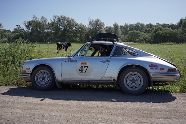 The last few miles before the finish line on the Peking to Paris 2019 rally