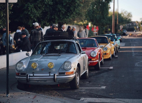 Porsches and Coffee at Fourtillfour