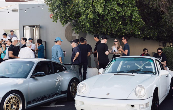 Porsches and Coffee at Fourtillfour every first Saturday of every month