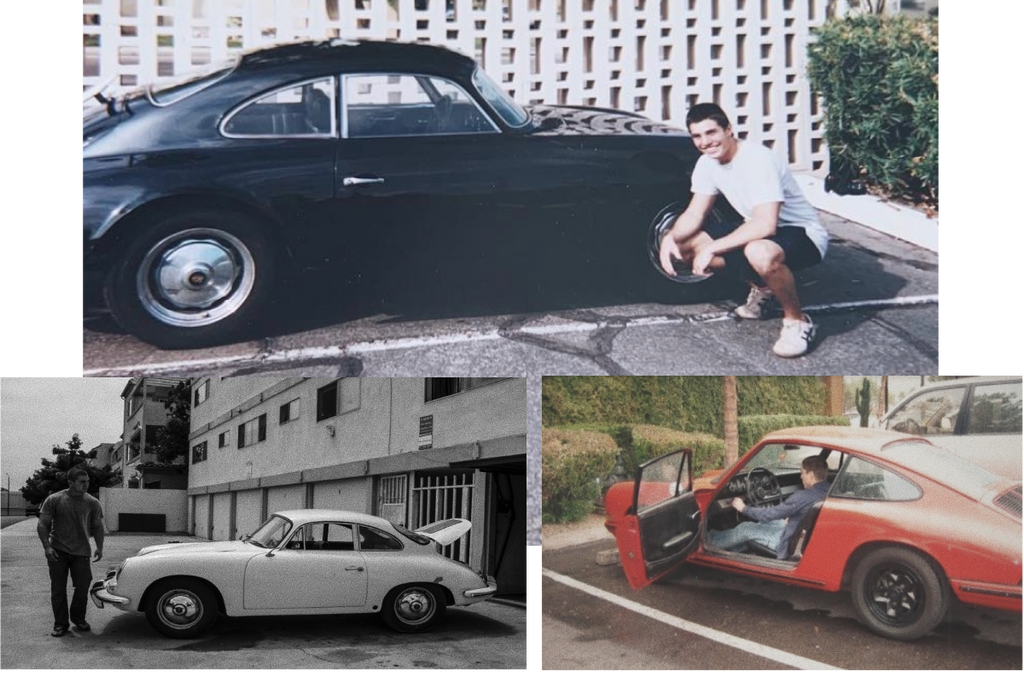 Nico Samaras owner and founder of Fourtillfour starting collecting and working on Porsches at an early age