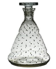 Art Deco pyramid decanter