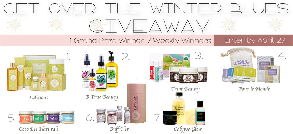 Get over the winter blues giveaway