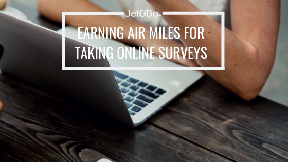 Earning Air Miles for Taking Online Surveys