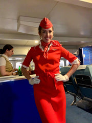 Vintage Flight Attendant Uniforms