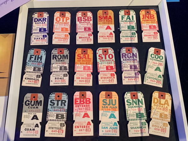 Vintage Luggage Tags