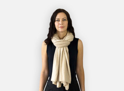 Jet&Bo Cashmere Travel Wrap Style The Classic With A Twist