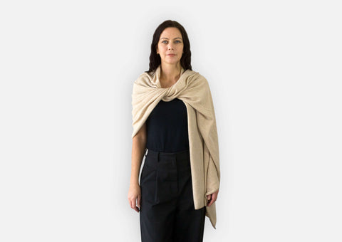 Jet&Bo Cashmere Travel Wrap Style The Fling