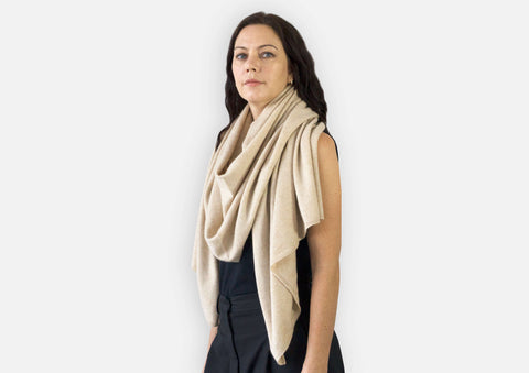 Jet&Bo Cashmere Travel Wrap Style The Western