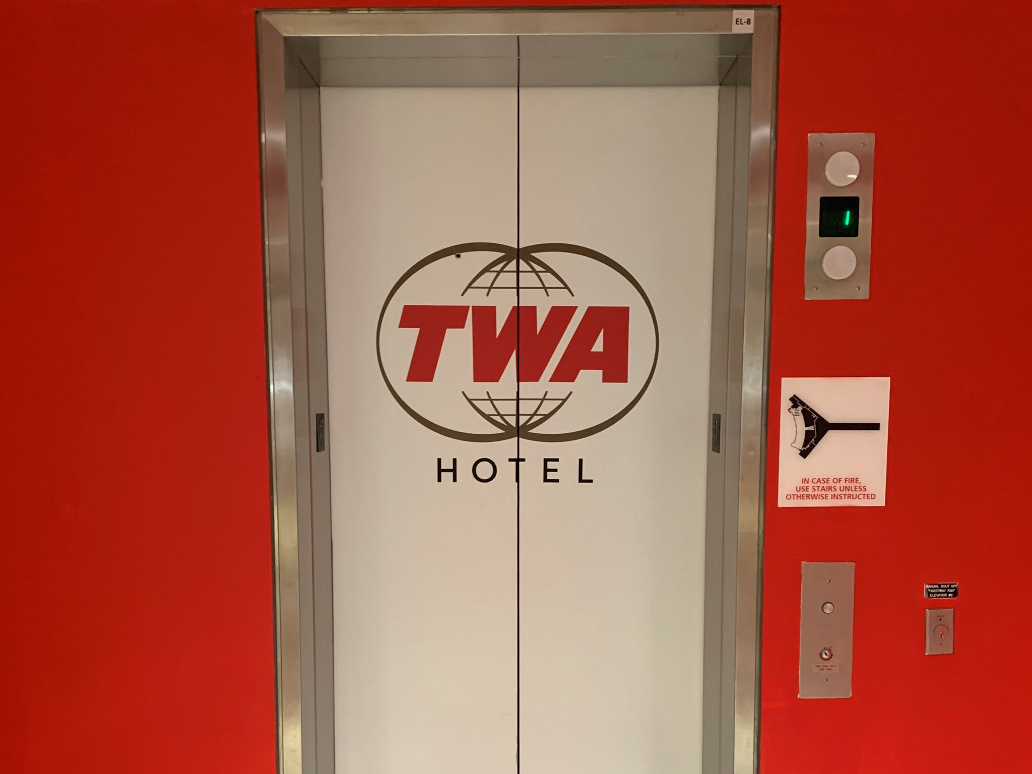 TWA Hotel Elevator