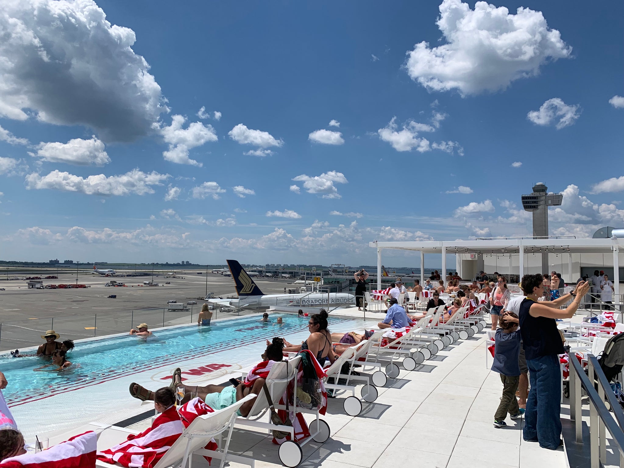 TWA Hotel Rooftop Pool