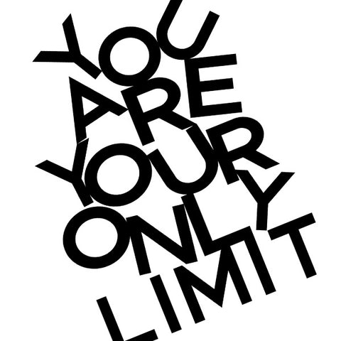 You Are Your Only Limit | Framed Fine Art Print