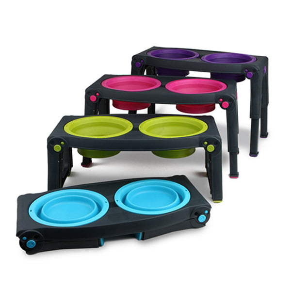 dexas popware for pets double elevated pet bowls