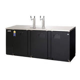 Everest EBD4 89" 3 Door Direct Draw Keg Refrigerator