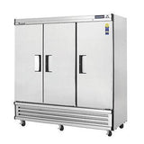 Everest EBR3 75" Three Door Reach-In Refrigerator
