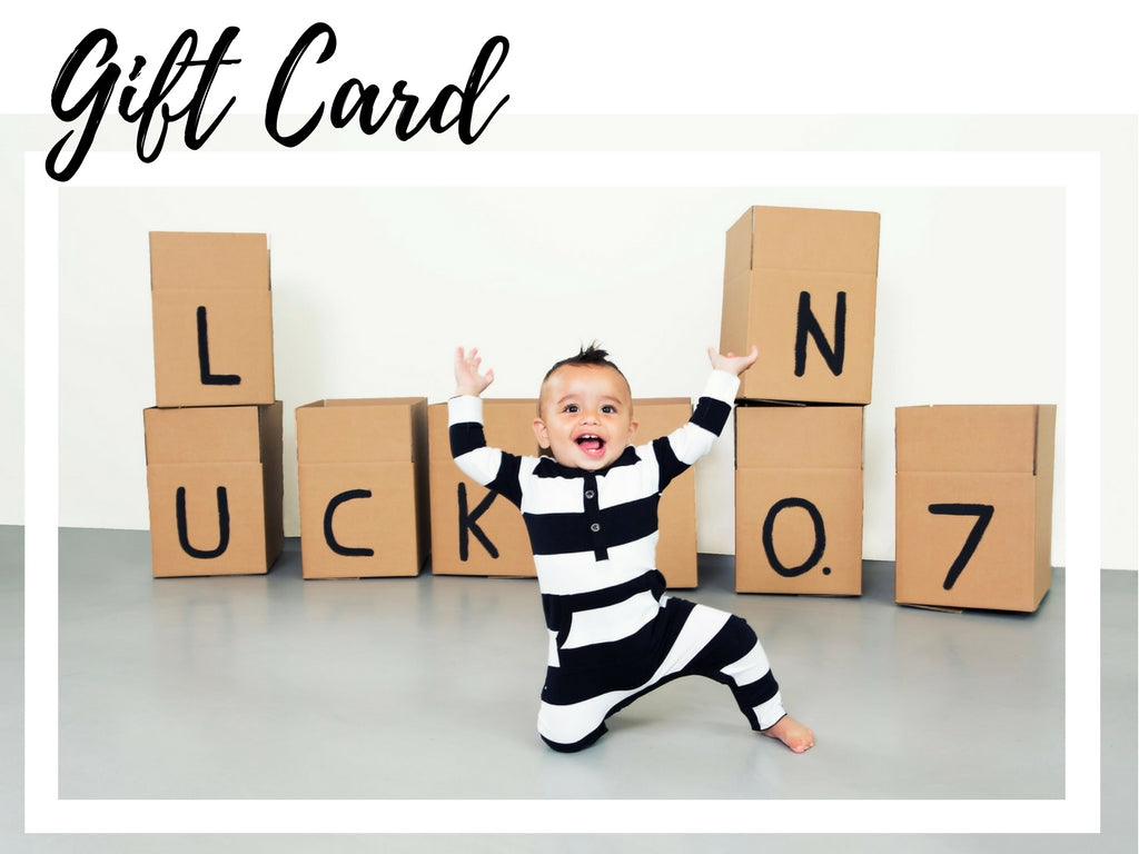 Free mystery gift boxGIFT CARD - Lucky No.7