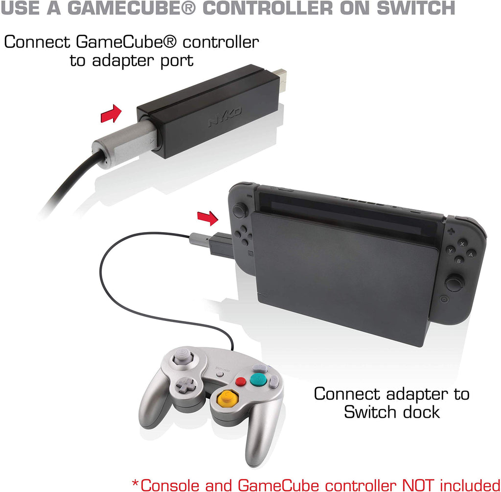 nintendo gamecube controller adapter switch