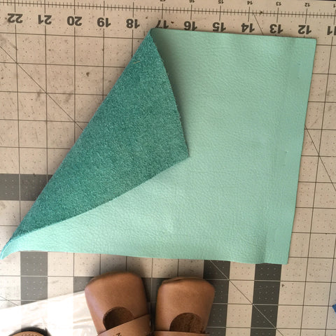 leather for baby shoes