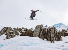 Arkie Elliss Riding For Blackbird Bespoke Ski Co