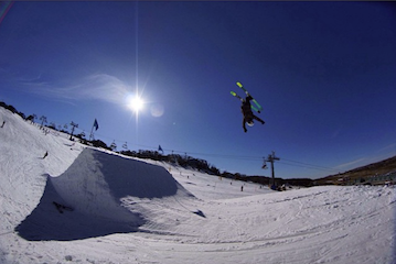 Mitchell Breitfuss Perisher Valley Team Blackbird Bespoke Ski Co Skier