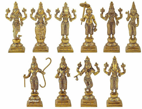 The Ten Avatars of Lord Vishnu - Sri Vishnu Das Avatars