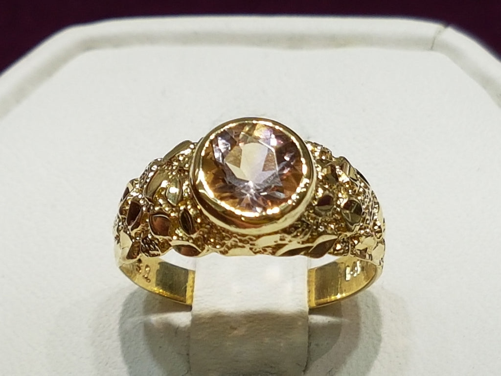 ametrine-round-cut-14-karat-gold-nugget-style-ring