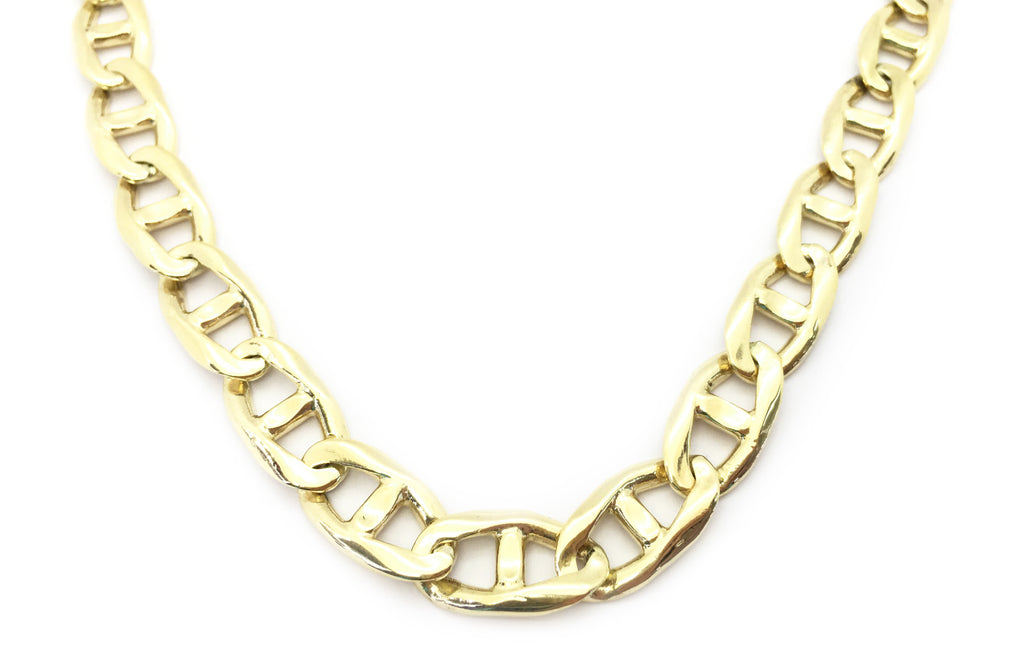 Solid Gucci Mariner Chain (14K 