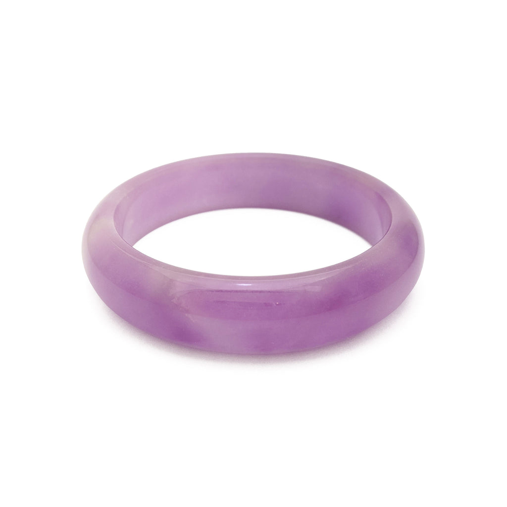 purple jade bangle